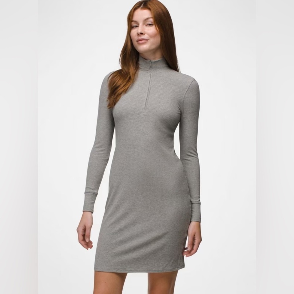 NWT Prana Foundation Rub Long Sleeve Dress Size XL